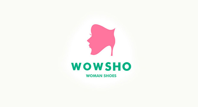 WOWSHO女鞋品牌標(biāo)志設(shè)計(jì)